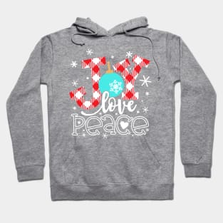 Joy Love Peace Hoodie